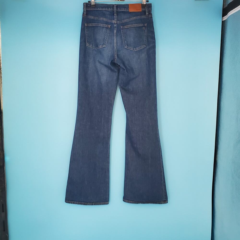 Madewell Jeans Size 27 Flea Market Flares Button Fly High Waist - Picture 3 of 8